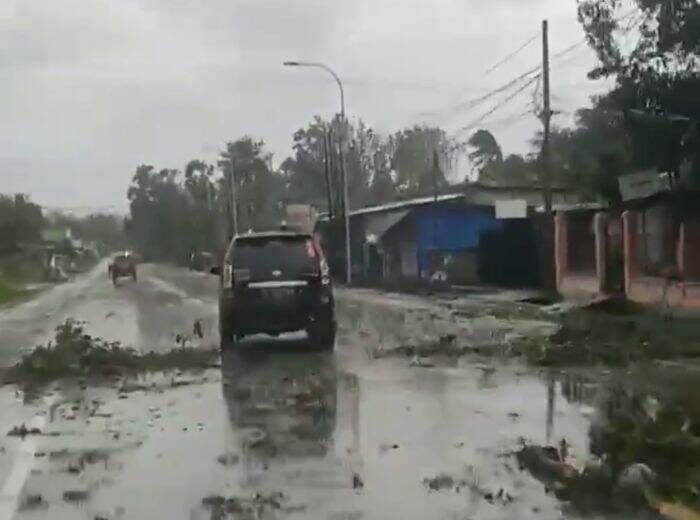 Kondisi Kabupaten Kupang Usai Diporak-porandakan Badai