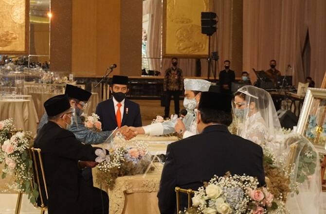 Sebelum ke Atta-Aurel, Jokowi Lebih Dulu Jadi Saksi Nikah Tania Laena