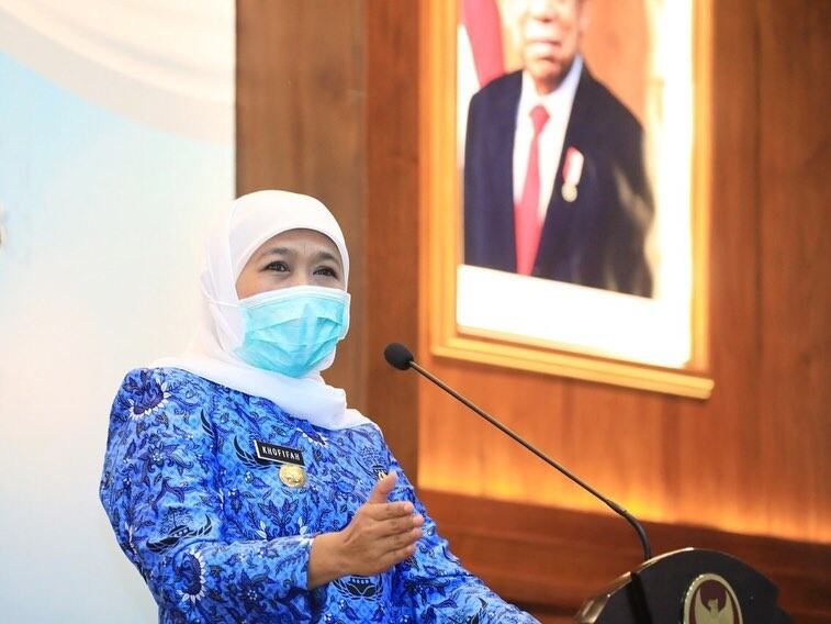 `Gubernur Khofifah` Dituding Trending karena Buzzer, Ini Kata Pemprov Jatim