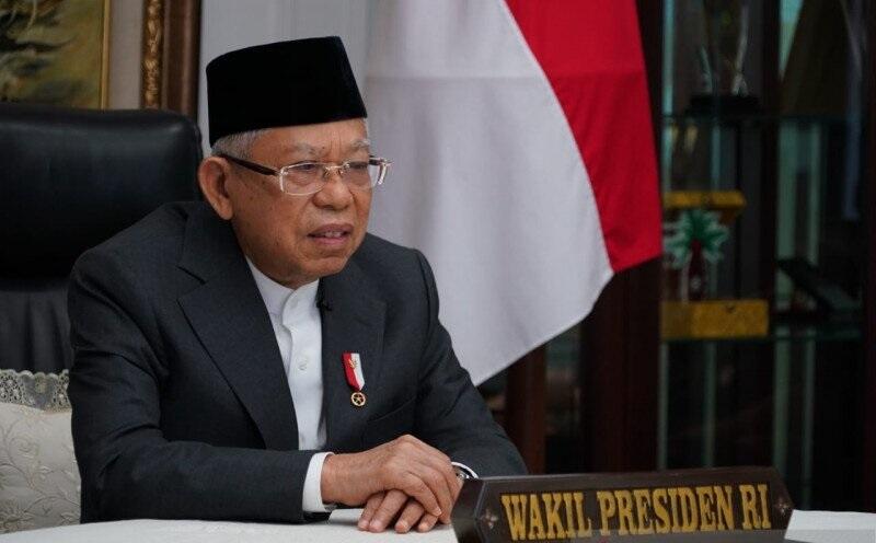 Wapres Ma’ruf Amin: Indonesia Pasar Potensial Ekonomi dan Keuangan Syariah