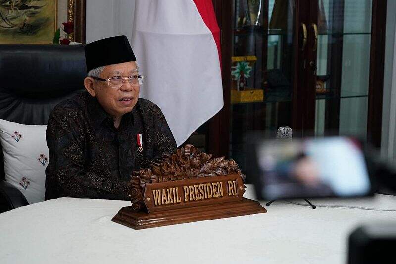 Tantangan Mar`uf Amin ke BSI: Layani Transaksi Domestik dan Global