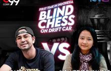 Duel Catur Raffi Ahmad vs WGM Irene Sukandar Tercatat dalam MURI