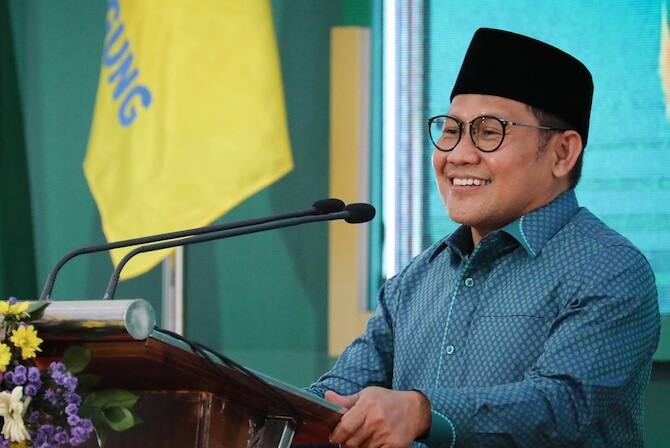 Buka Muktamar Pemikiran Dosen PMII, Gus AMI Sampaikan Tiga Prioritas