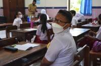 Begini Penerapan Prokres Ketat Uji Coba Pembelajaran Tatap Muka SD Lamper Kidul