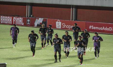 In Picture: Latihan Persija Jakarta Jelang Hadapi Persib Bandung