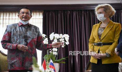 In Picture: Pertemuan Pimpinan MPR dengan Dubes Rusia untuk Indonesia