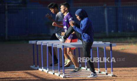 In Picture: Ramadhan, Atlet-atlet PON Ini Masih Terus Berlatih
