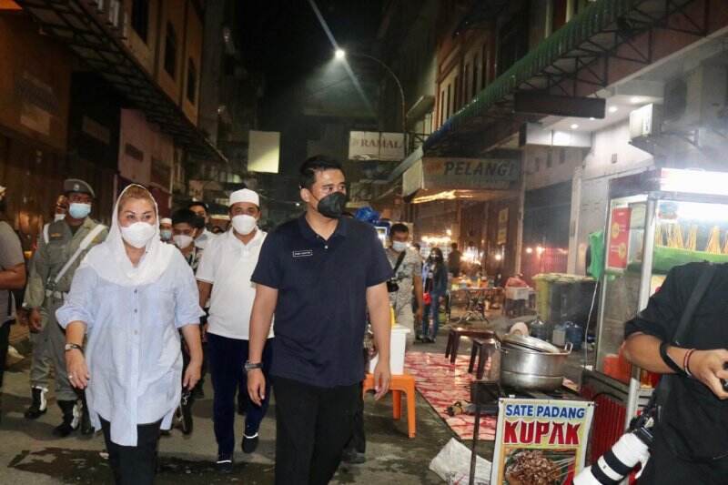 Pengunjung Membeludak, Kesawan City Walk Hanya Diizinkan Buka Sampai Jam 10 Malam
