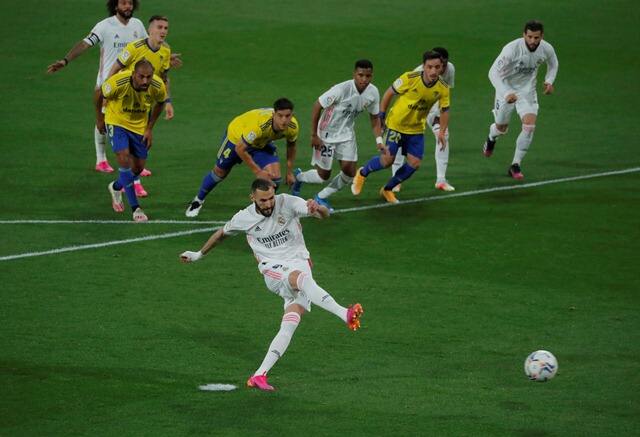 Babak Pertama Usai, Real Madrid Gunduli Cadiz 3 Gol Tanpa Balas