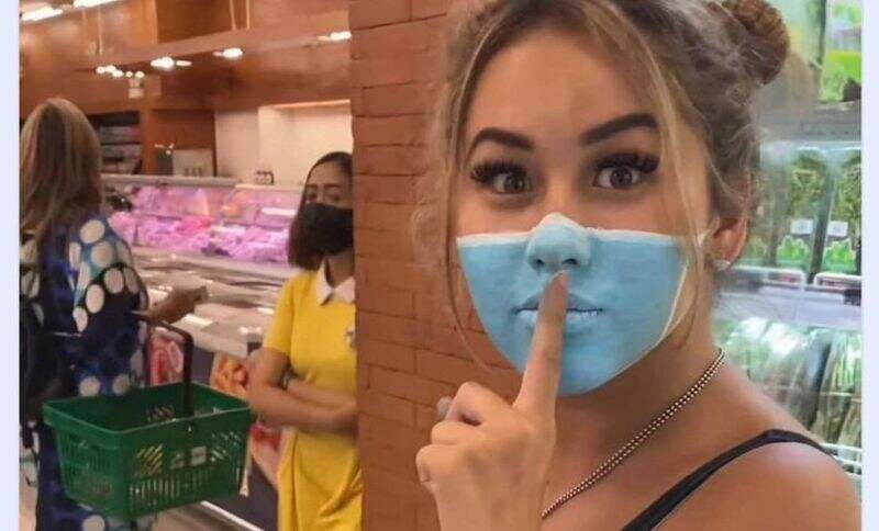 Heboh Bule Prank Masker di Supermarket Bali, Netizen: Dasar Manusia Biadab!