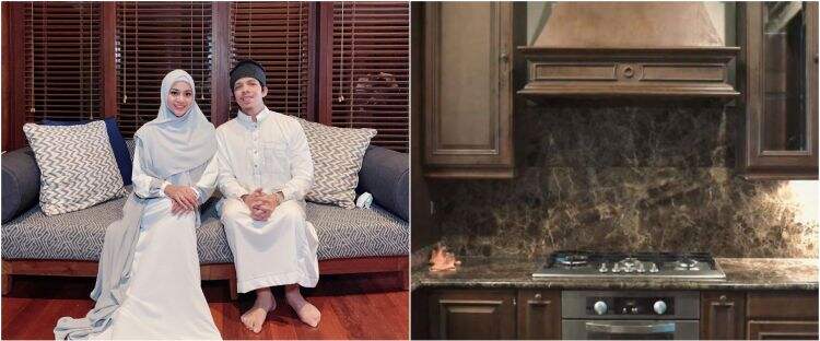 Penampakan dapur 8 YouTuber, milik Tasyi Athasyia mewah nuansa emas