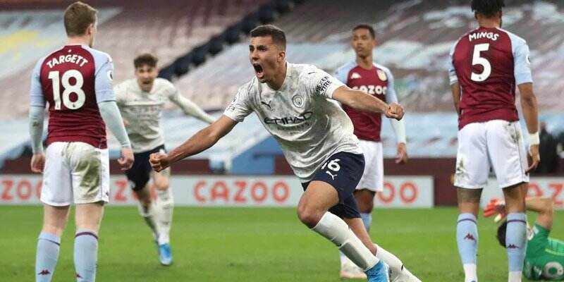 Menang Tipis Atas Aston Villa, City Cuma Butuh 8 Poin Untuk Angkat Trofi Juara