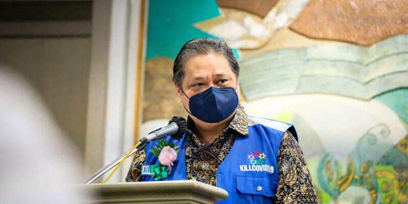 Menko Airlangga Apresiasi Dukungan Komunitas Sukseskan Vaksinasi Lansia