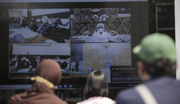 Ujung-ujungnya Curhat Bib... Sekarang Baru Ngaku Rizieq Sengaja Rahasiakan Positif Covid