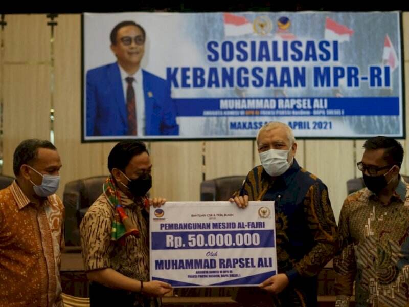Rapsel Sosialisasi 4 Pilar di Makassar