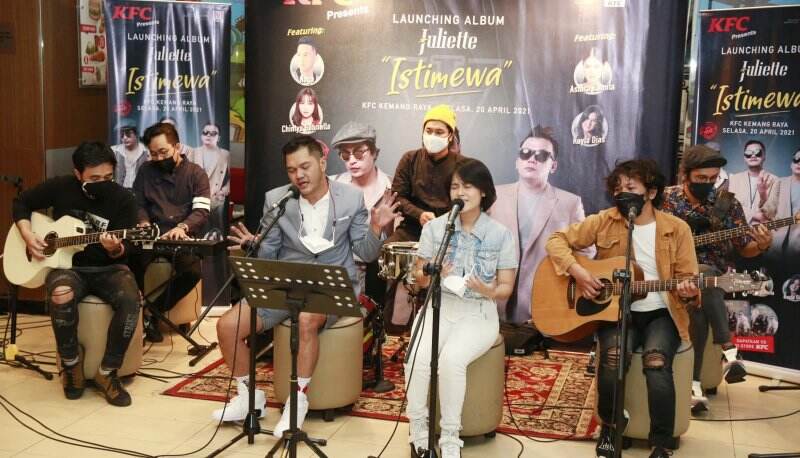 Rilis Album Istimewa, Juliette Kolaborasi dengan Sejumlah Penyanyi