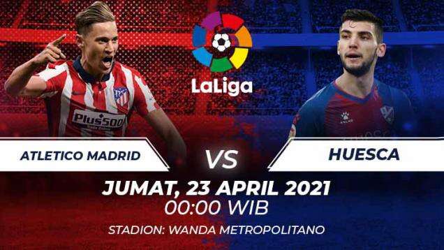 Prediksi Pertandingan LaLiga Spanyol: Atletico Madrid vs Huesca