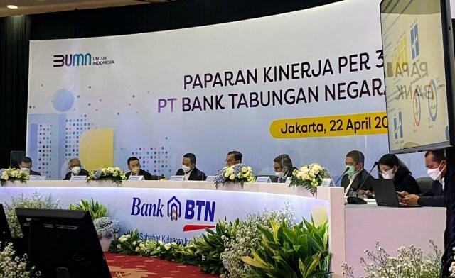 Kuartal I-2021 Laba Bersih BTN Melesat 36,75%