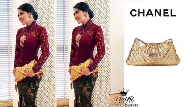 Syahrini Pamer Dompet Emas Rp52 Juta di Hari Kartini, Netizen: Orang Kaya Bebas!