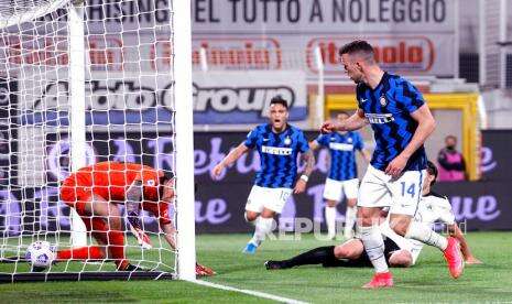 In Picture: Inter Milan Ditahan Imbang Tuan Rumah Spezia 1-1