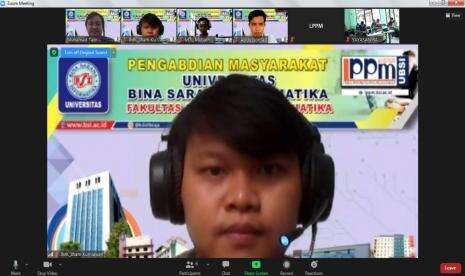 Dosen Universitas BSI Karawang Edukasi Pembelajaran Daring