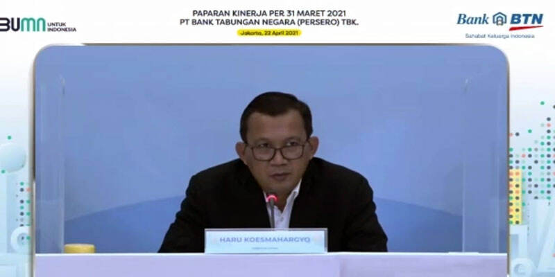 Kuartal I/2021, Laba Bersih BTN Melesat 36,75 Persen