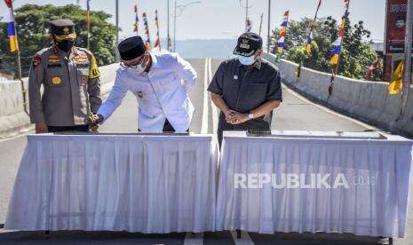 In Picture: Dua Jalan Layang di Bandung Hari Ini Resmi Beroperasi