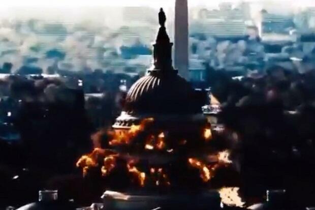 TV Iran Rilis Video Propaganda IRGC Meledakkan Gedung Capitol AS