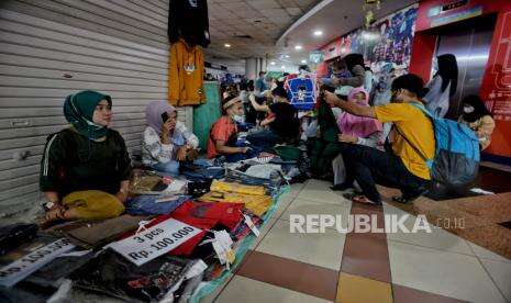 Tanah Abang Blok A Terpantau Sepi