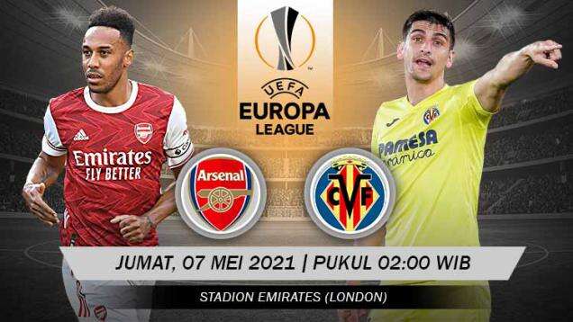 Link Live Streaming Semifinal Liga Europa, Arsenal Vs Villarreal