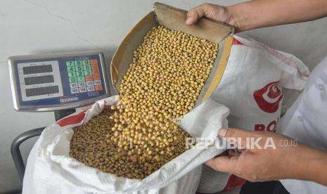 Harga Jual Kedelai Impor di Kudus Tembus Rp 10 Ribu/kg