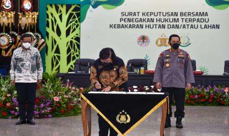 Pemerintah Terbitkan SKB Optimalkan Tindak Pidana Karhutla
