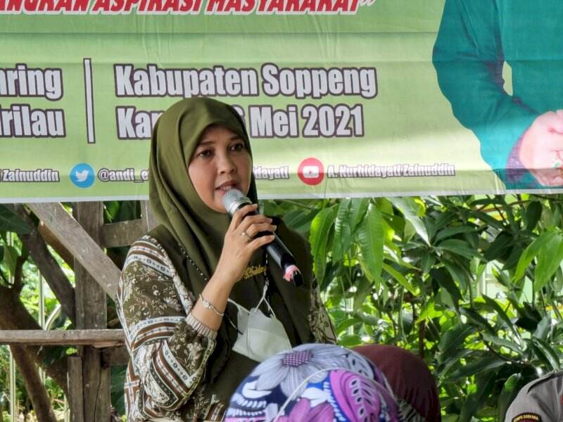 Legislator Sulsel Andi Nurhidayati Reses di Parenring, Kades dan Camat Lilirilau Kompak Sampaikan Pujian