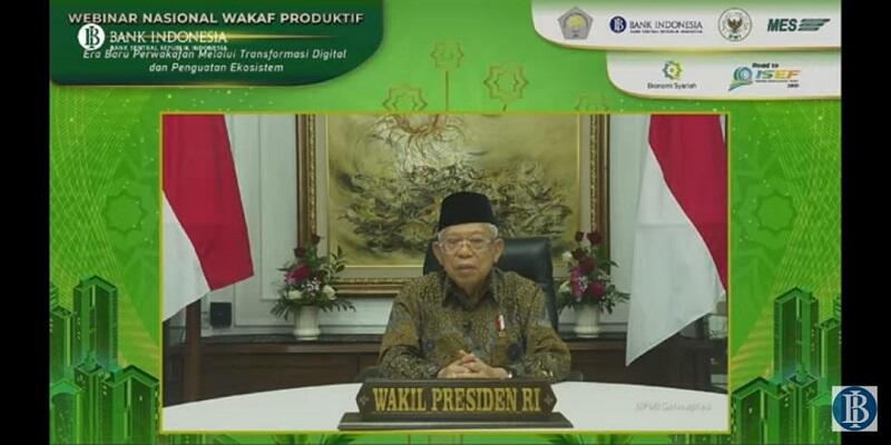 Dengan Waqf Core Principle, Wapres Maruf Amin Berharap Penyaluran Waqaf Makin Tepat Sasaran