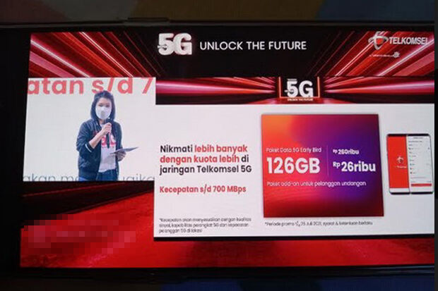 Murah Bingit! Harga Paket Internet 5G Telkomsel Rp26 ribu Kuota 126GB