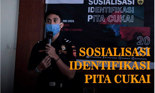 Bea Cukai Sosialisasi Soal Rokok Ilegal-Pita Cukai