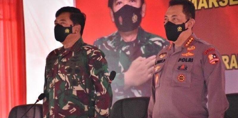 Kapolri Dan Panglima TNI Siapkan Strategi Pengamanan PON Papua