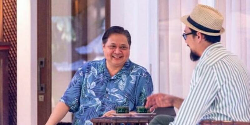 Diskusi Bareng Youtuber Denny Sumargo, Airlangga Kagum Kreativitas Anak Muda