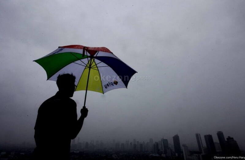 Hujan Diprediksi Guyur Jaksel dan Jaktim Siang Hari