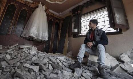 Serangan Israel Mengubur Banyak Mimpi Pernikahan di Gaza
