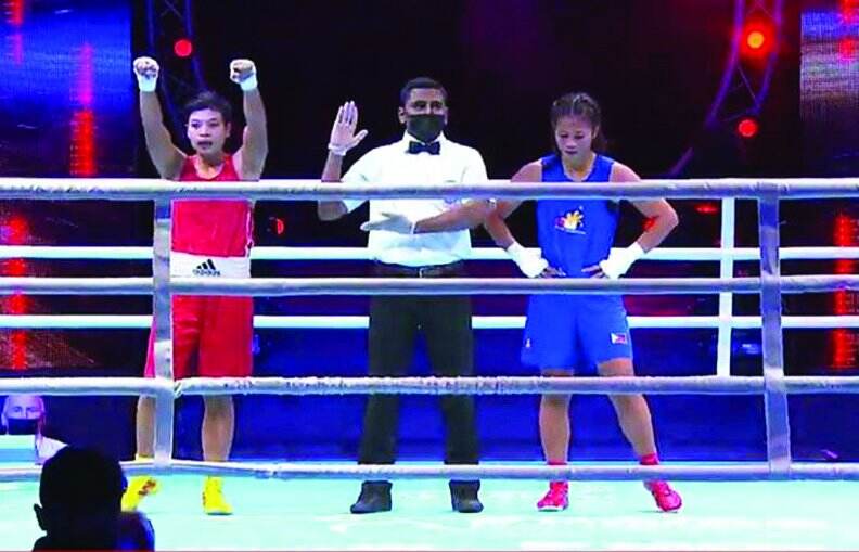 Hebat! Huswatun Melaju ke Final Asian Elite Boxing Championships