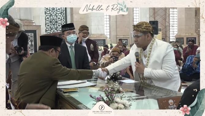 Nabila Gomes dan Pengacara Reza Fajri Resmi Menikah