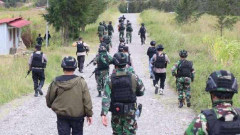 KKB Papua Kocar-kacir, Sejumlah Kampung yang Dijadikan Markasnya Sudah Dikuasai Pasukan TNI-Polri
