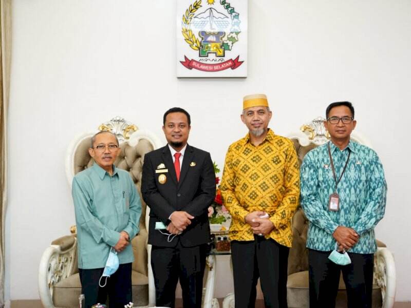 Kepala BPS Berganti, Plt Gubernur Sulsel Harap Terbangunnya Sinergitas dan Komunikasi