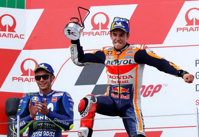 Sindir Valentino Rossi, Marc Marquez Kemakan Omongan Sendiri di MotoGP 2021?