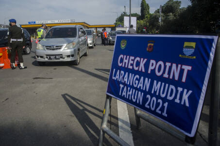 Polri: Jumlah Pemudik Turun hingga 60 Persen karena Adanya Penyekatan