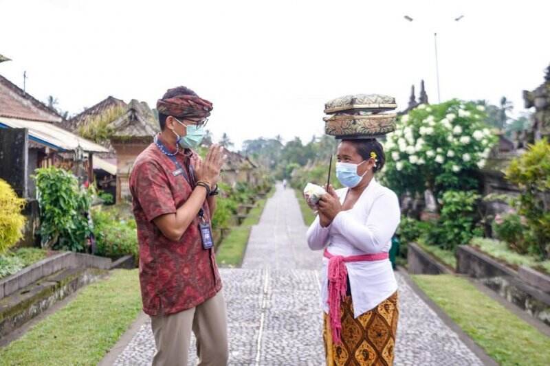 Sandiaga Dorong Pengembangan Wisata Edukasi Berbasis Budaya di Ubud Bali