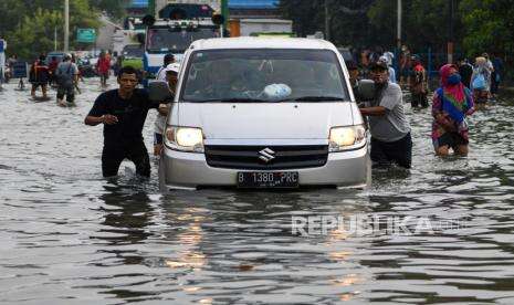 Genangan di Muara Baru tak Sampai ke Permukiman