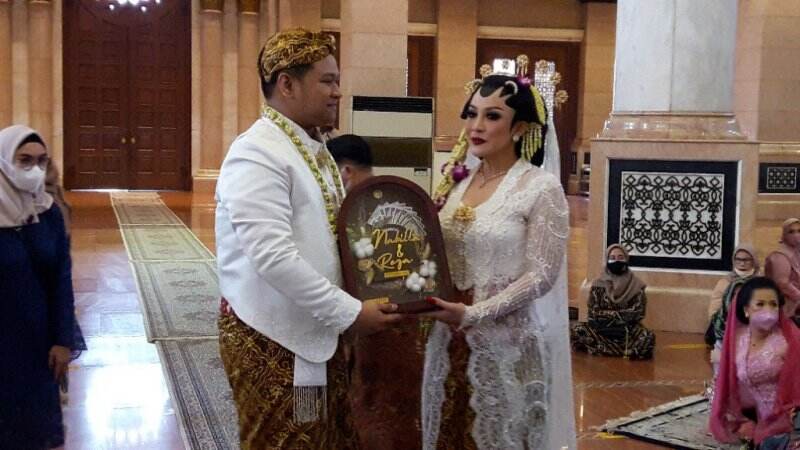 Nabila Gomes dan Muhammad Reza Resmi Nikah dengan Maskawin 3 Mata Uang Asing