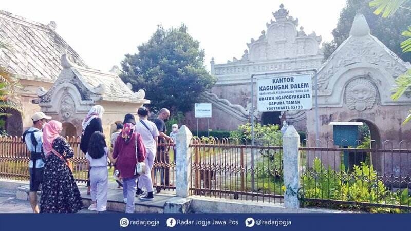 Durasi Wisata Taman Sari Maksimal Lima Menit
